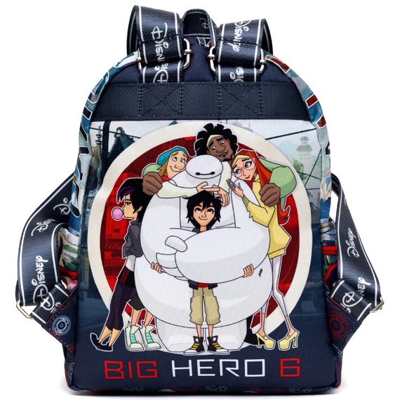 WondaPop x Disney's Big Hero 6 Nylon Adjustable Straps Everyday Mini Backpack - Picture 2 of 4